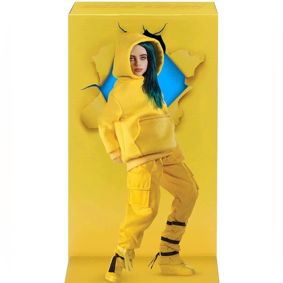 Billie Eilish Bad Guy Fashion Doll, Yellow - Picture 2 of 2